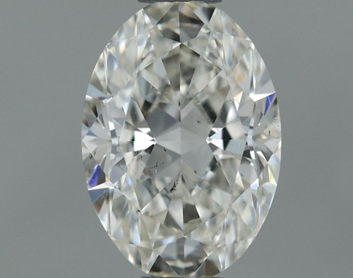 0.5 carat I-SI1 Natūralus Oval Deimantas (1)