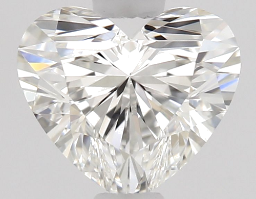 0.57 carat G-VVS1 Natūralus Heart Deimantas (1)