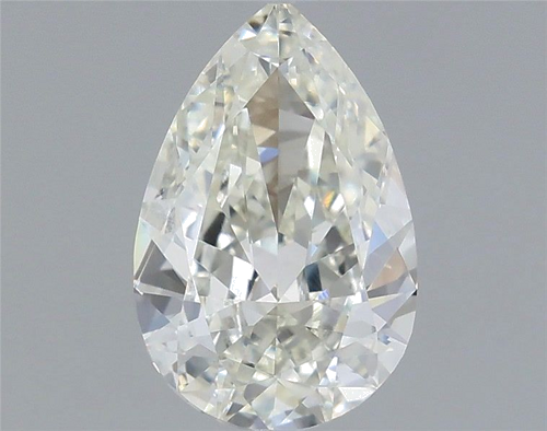0.6 carat K-VS2 Natūralus Pear Deimantas (1)