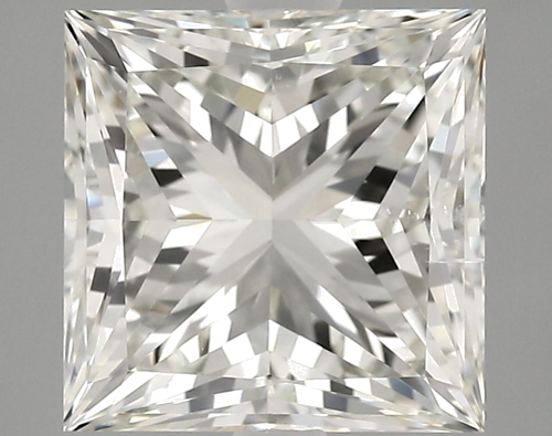 3.01 carat K-SI2 Natūralus Princess Deimantas (1)