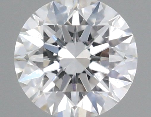 0.22 carat F-VVS2 Excellent cut Natūralus Round Deimantas (1)