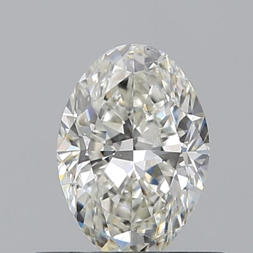 0.5 carat I-SI1 Natūralus Oval Deimantas (1)