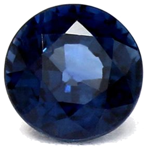 0.64 carat BLUE Round Safyras (1)