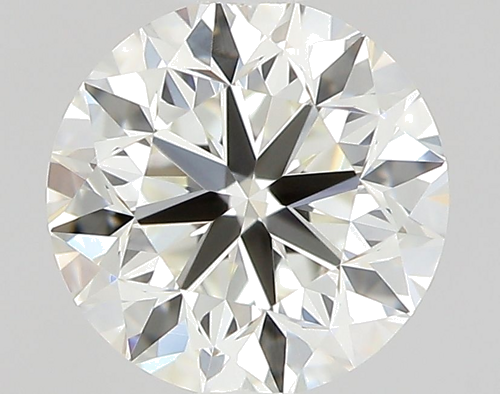0.5 carat J-VVS2 Very Good cut Natūralus Round Deimantas (1)