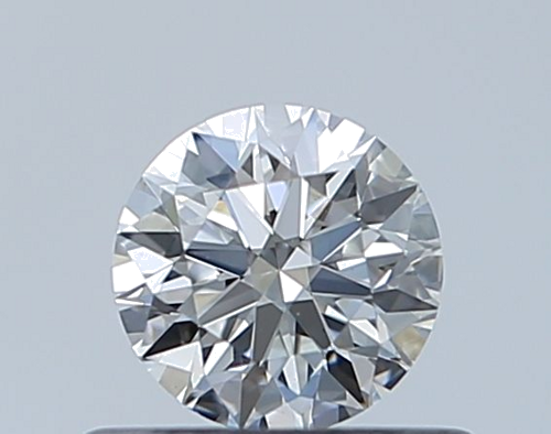 0.42 carat F-VS2 Excellent cut Natūralus Round Deimantas (1)