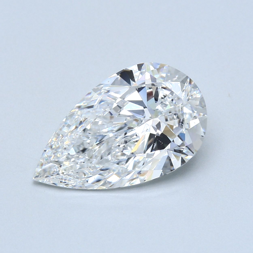 5.01 carat E-SI1 Natūralus Pear Deimantas (1)