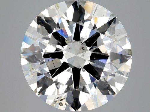 4.1 carat I-SI2 Excellent cut Natūralus Round Deimantas (1)