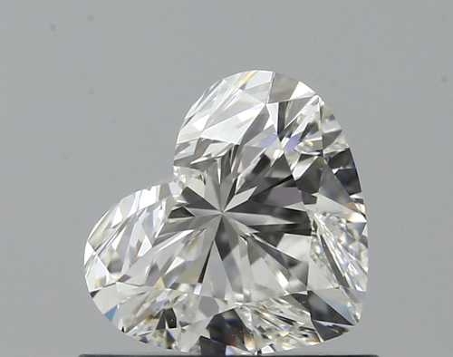 0.71 carat H-VS1 Natūralus Heart Deimantas (1)