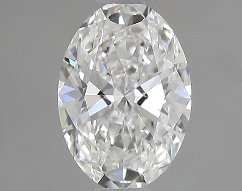 0.59 carat F-VVS1 Natūralus Oval Deimantas (1)
