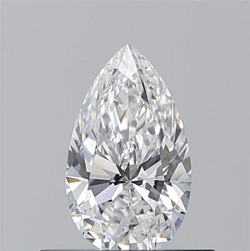 0.51 carat E-VS1 Natūralus Pear Deimantas (1)