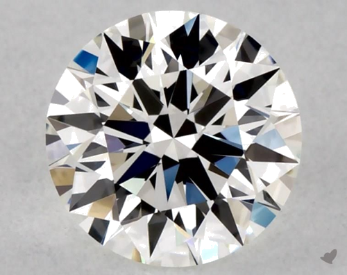 0.4 carat H-IF Excellent cut Natūralus Round Deimantas (1)