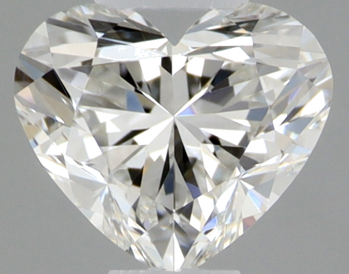 0.31 carat H-VVS1 Natūralus Heart Deimantas (1)