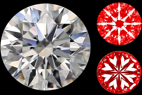 1.24 carat H-VS2 Excellent cut Natūralus Round Deimantas (1)