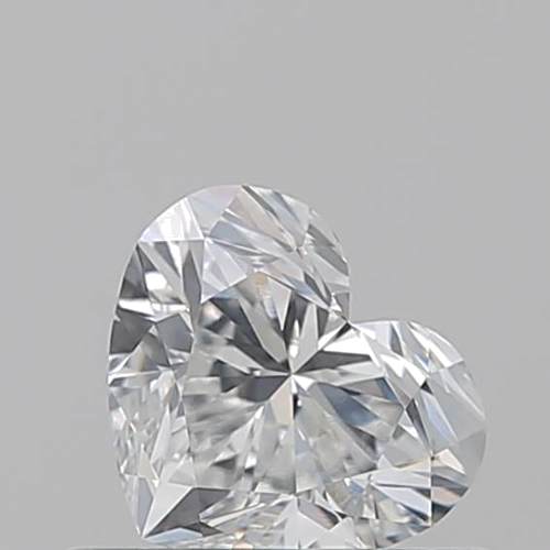 0.52 carat E-VS2 Natūralus Heart Deimantas (1)