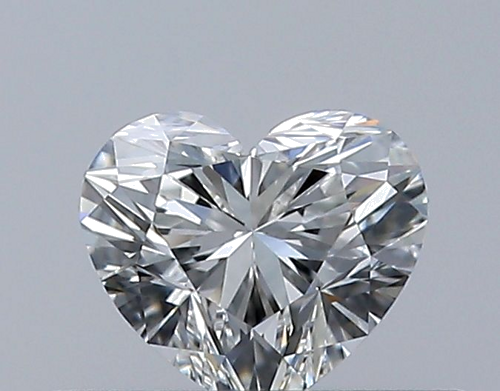 0.3 carat H-VVS1 Natūralus Heart Deimantas (1)
