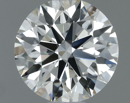 0.5 carat K-VVS2 Excellent cut Natūralus Round Deimantas (1)