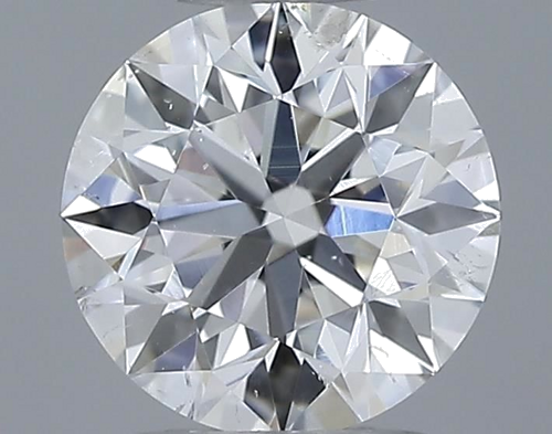 0.6 carat G-SI2 Excellent cut Natūralus Round Deimantas (1)
