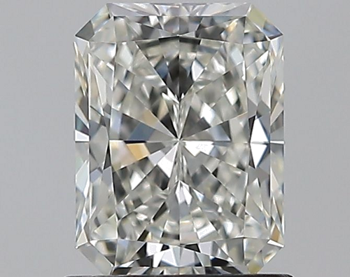 1.1 carat I-VVS2 Natūralus Radiant Deimantas (1)