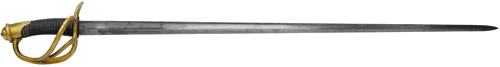 M1882 модел на френска лека кавалерия сабя (2)