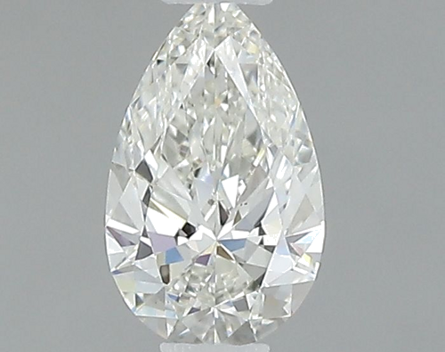 0.3 carat H-VS2 Natūralus Pear Deimantas (1)