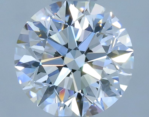 0.58 carat F-IF Excellent cut Natūralus Round Deimantas (1)