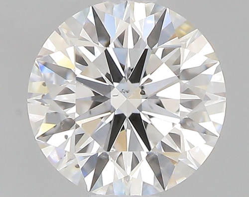 0.6 carat F-SI1 Excellent cut Natūralus Round Deimantas (1)