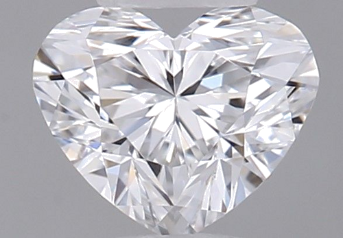 0.28 carat D-VVS2 Natūralus Heart Deimantas (1)