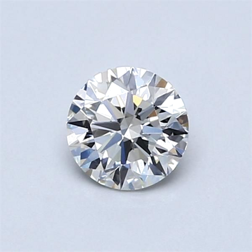 0.53 carat F-VVS2 Excellent cut Natūralus Round Deimantas (1)