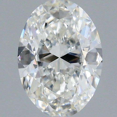 0.5 carat H-SI2 Natūralus Oval Deimantas (1)