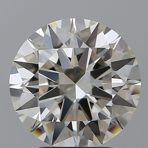 3.06 carat K-VS1 Excellent cut Natūralus Round Deimantas (1)