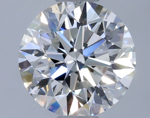 0.63 carat G-SI1 Excellent cut Natūralus Round Deimantas (1)