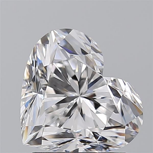 2.01 carat D-VVS2 Natūralus Heart Deimantas (1)