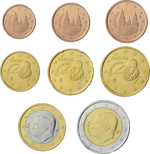 2025 Spain UNC Euro coin set (1)