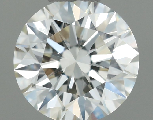 0.5 carat K-VVS2 Excellent cut Natūralus Round Deimantas (1)