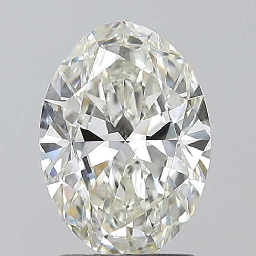 1.7 carat I-VS1 Natūralus Oval Deimantas (1)