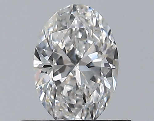 0.4 carat D-VVS1 Natūralus Oval Deimantas (1)