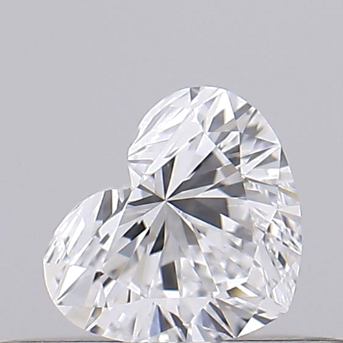 0.21 carat D-VS1 Natūralus Heart Deimantas (1)