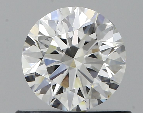 0.57 carat F-SI1 Excellent cut Natūralus Round Deimantas (1)