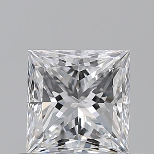 0.7 carat D-VS2 Natūralus Princess Deimantas (1)