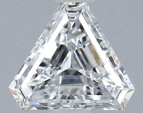 0.5 carat D-VS1 Natūralus Triangular Deimantas (1)