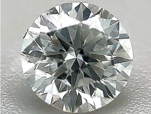 0.51 carat E-SI2 Excellent cut Natūralus Round Deimantas (1)