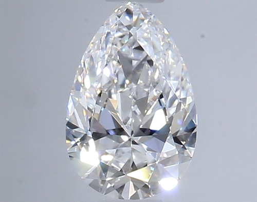 0.5 carat D-VVS1 Natūralus Pear Deimantas (1)