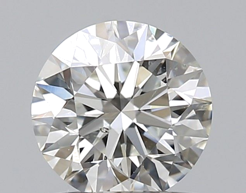 0.53 carat H-SI2 Excellent cut Natūralus Round Deimantas (1)