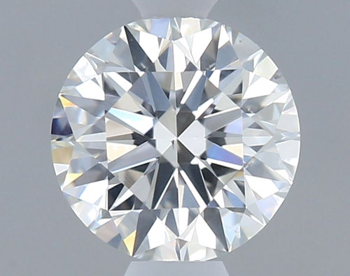 0.6 carat F-SI1 Excellent cut Natūralus Round Deimantas (1)