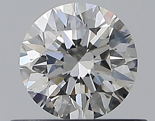 0.5 carat I-VS2 Excellent cut Natūralus Round Deimantas (1)