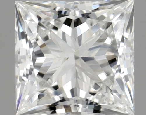 0.34 carat F-VS1 Natūralus Princess Deimantas (1)