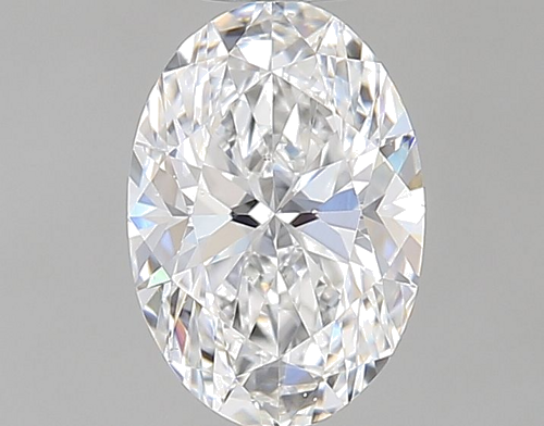 0.54 carat E-VS2 Natūralus Oval Deimantas (1)