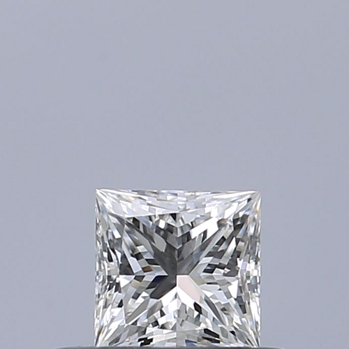 0.31 carat F-VVS2 Natūralus Princess Deimantas (1)