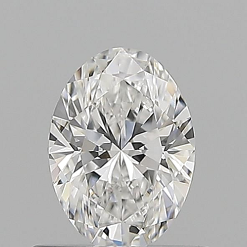 0.57 carat D-VVS1 Natūralus Oval Deimantas (1)
