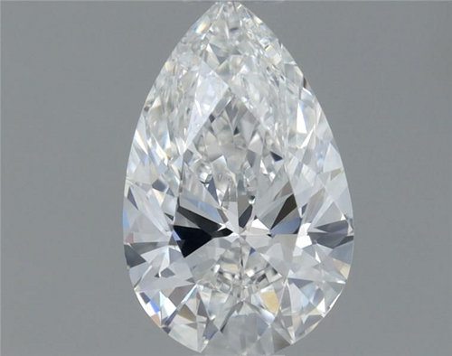 0.45 carat E-VS2 Natūralus Pear Deimantas (1)